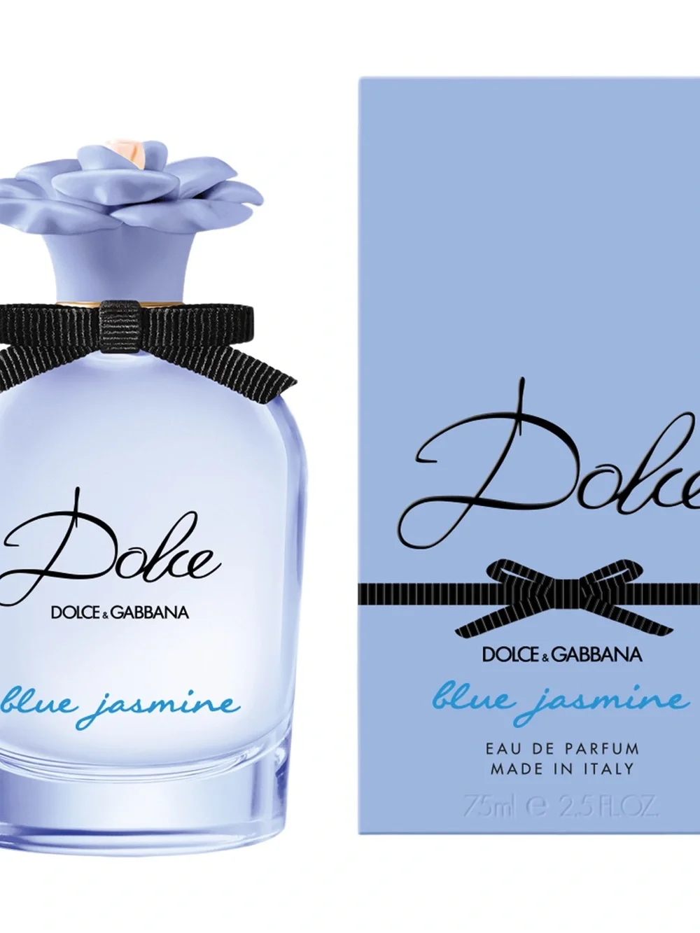 Dolce & Gabbana Blue Jasmine Lavender Bottle with Black Bow - Picture 2 of 7